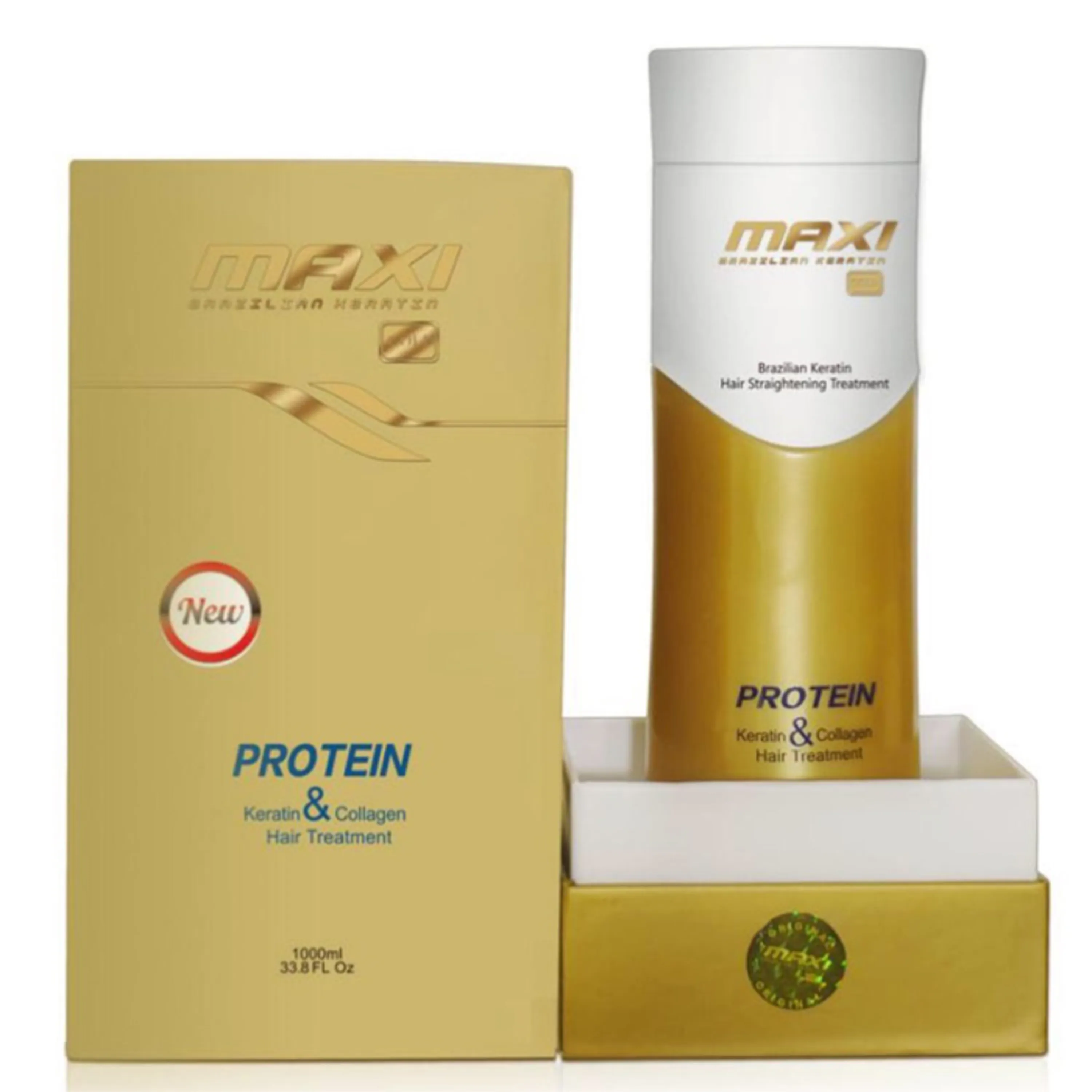 کراتین مو گلد مکسی برزیلی لیبل کوچک اورجینال Gold maxi