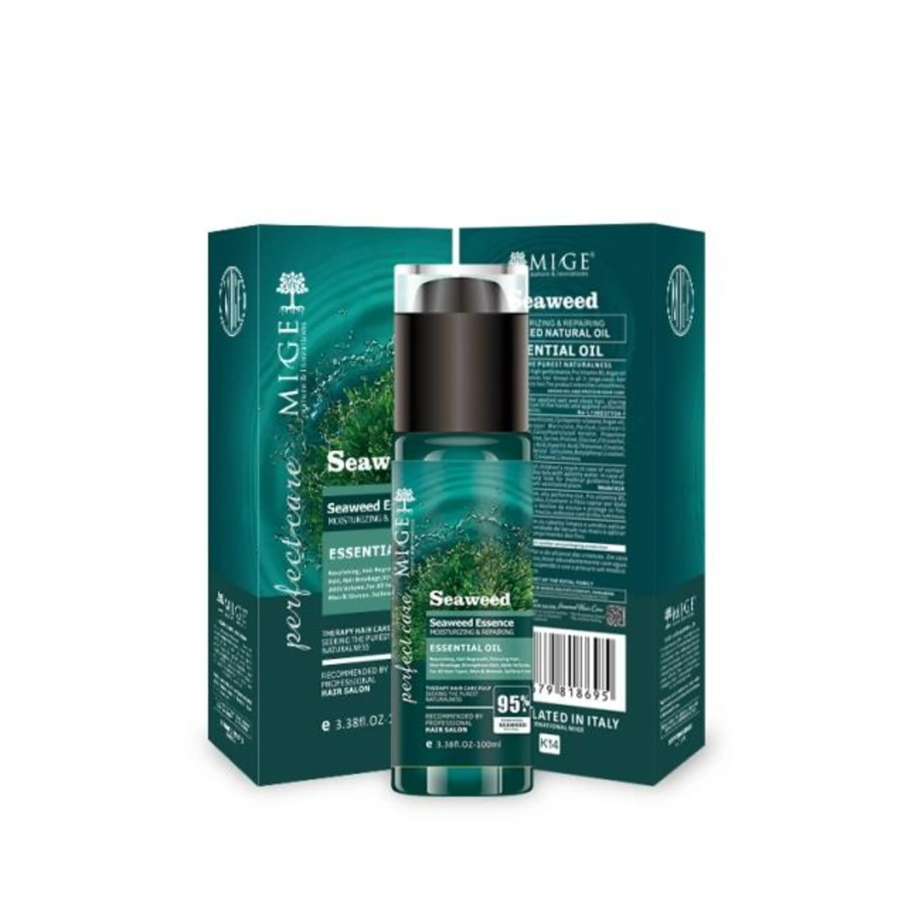 MIGE Seaweed hair oil - روغن جلبک دریایی میگ MIGE Seaweed hair oil - روغن جلبک دریایی میگ