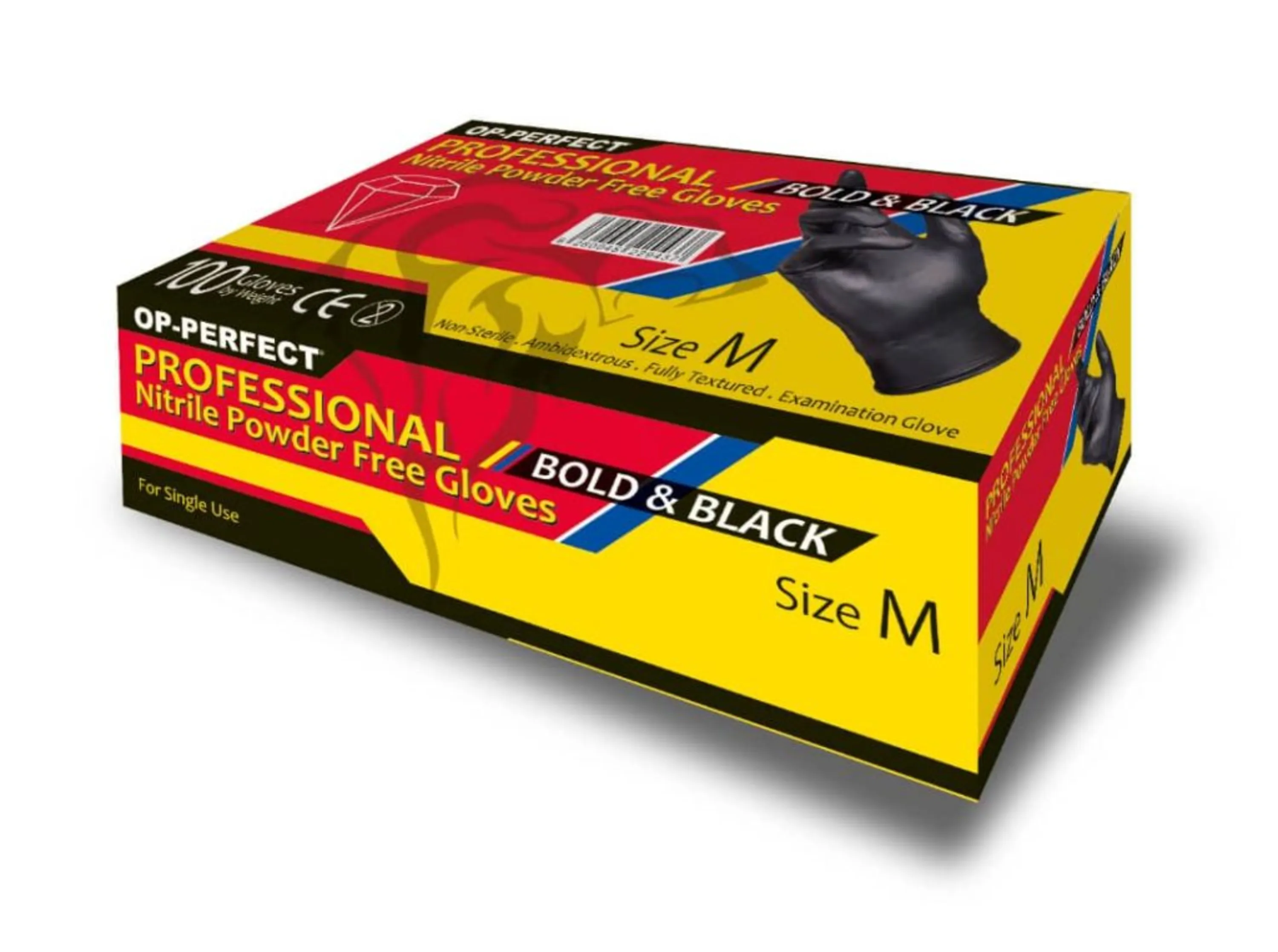 دستکش نیتریل مشکی برند اپی-پرفکت 100 عددی دستکش نیتریل مشکی برند اپی-پرفکت 100 عددی