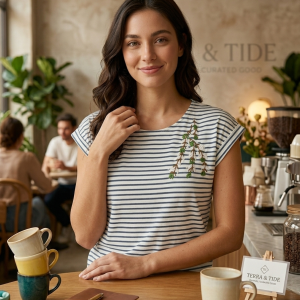 تیشرت ساحلی و دریایی برند Terra & Tide